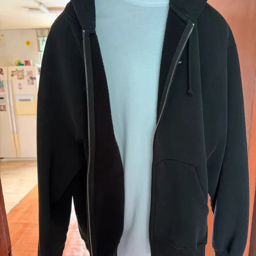 [BUNJANG] Supreme Small Box Zip-Up Hoodie Sweatshirt Black (26SS) / 슈프림 스몰 박스 집업 후드 스웨트셔츠 블랙 - 26SS 라지  174/