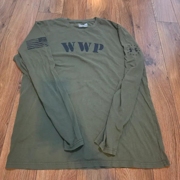 [BUNJANG] Under Armour Military Cotton Long Sleeve T-Shirt US L / 언더아머 밀리터리 면 긴팔티셔츠 사이즈 US  L 최상