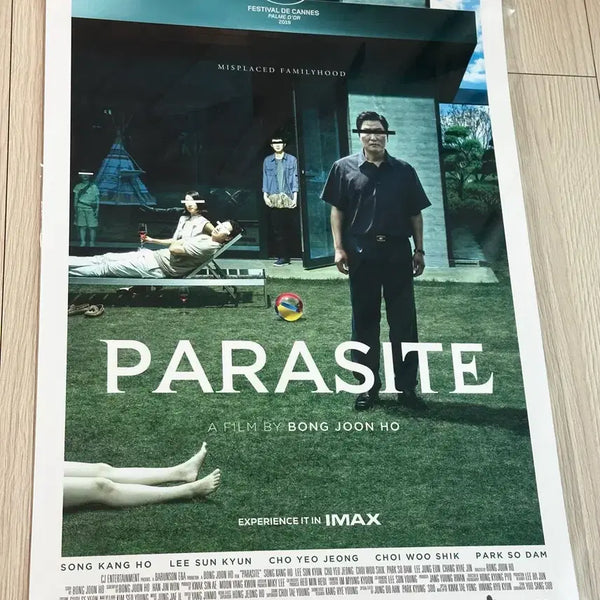 [BUNJANG] Bong Joon-ho Parasite IMAX Poster (A3) - 2019 Limited Edition / [2019초희귀한정판]영화 봉준호감독 기생충 아이맥스 포스터(A3)