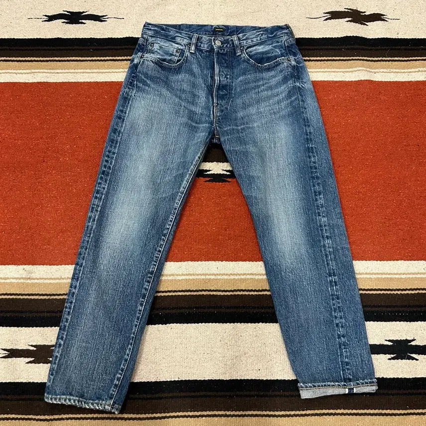 [BUNJANG] Omnigod 5p Straight Selvedge Denim Pants / 옴니갓 5p 스트레이트 셀비지 데님팬츠