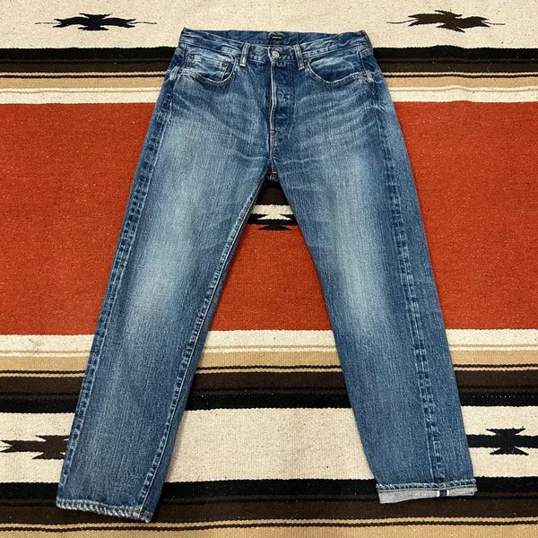 [BUNJANG] Omnigod 5p Straight Selvedge Denim Pants / 옴니갓 5p 스트레이트 셀비지 데님팬츠