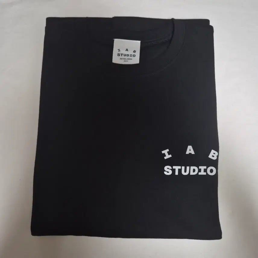[BUNJANG] IAB STUDIO Logo T-Shirt Black XL / [새상품/실사진]아이앱 스튜디오 반팔티  블랙 XL_당일발송