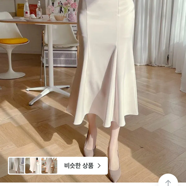 [BUNJANG] Unicon Mermaid Skirt Black L / 유니콩 머메이드스커트[검정 L사이즈]