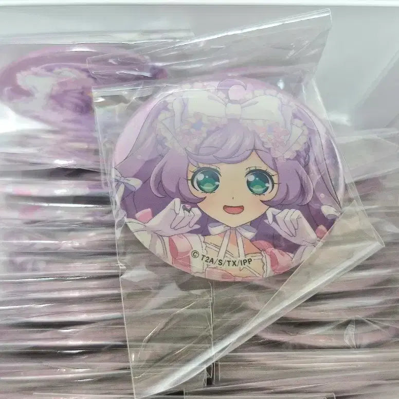[BUNJANG] LAFARY Manaka Lala Can Badge Set / 프리파라 라파리 LAFARY 마나카 라라 캔뱃지 세트 일괄 양도판매