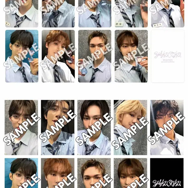 [BUNJANG] SEVENTEEN "YAKSOKU" Japan Lucky Draw The8 Split Set Photocard / 세븐틴 야쿠소쿠 일본 럭키드로우 럭드 디에잇 분철