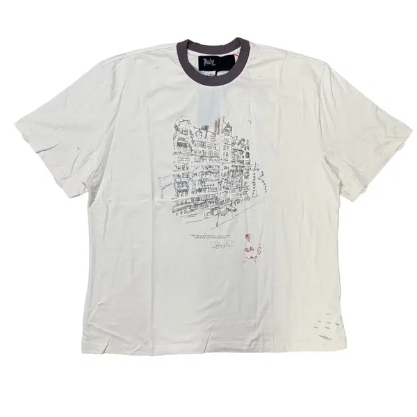 [BUNJANG] Vintage Oversized Graphic T-Shirt / 빈티지 오버사이즈 티셔츠