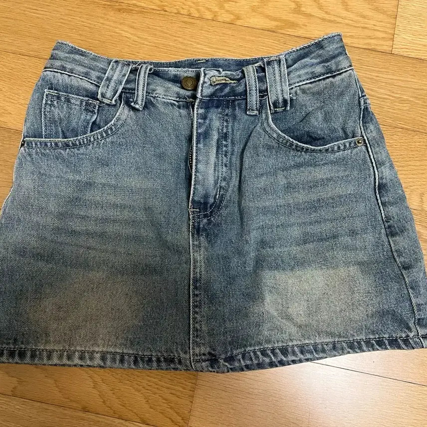[BUNJANG] Denim Skirt / 데님 스커트 (실착 1번)