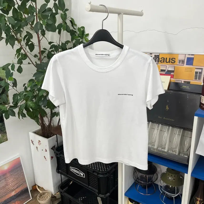 [BUNJANG] Alexander Wang Women's Short Sleeve T-Shirt / 알렉산더왕 우먼 반팔 티셔츠 S