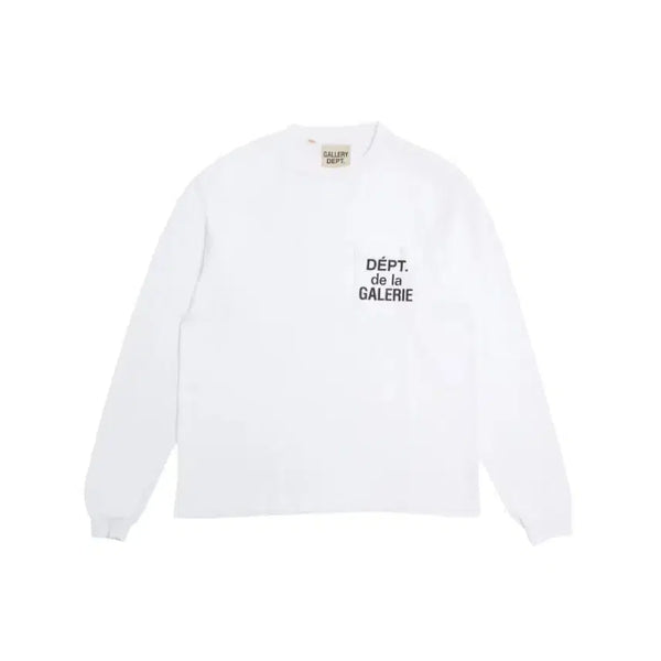 [BUNJANG] Gallery Department Pocket Long Sleeve T-shirt White 2XL / [2XL] 갤러리디파트먼트 포켓 롱슬리브