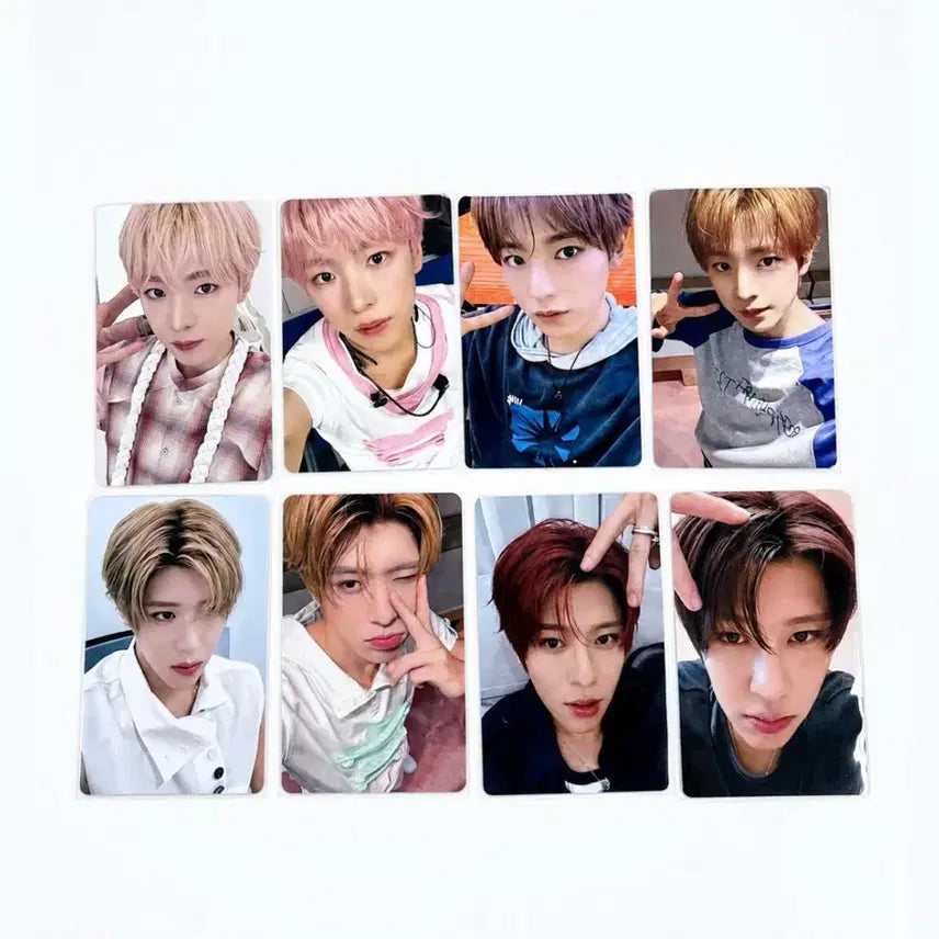 [BUNJANG] NCT WISH Yushi On Lucky Draw Photocard Bundle Set / 엔시티위시 유우시온 미공포 8장 일괄