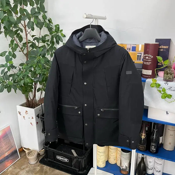 [BUNJANG] Zegna Softshell Duck Down Padding Jumper S / 지제냐 소프트쉘 덕다운 패딩 점퍼 S