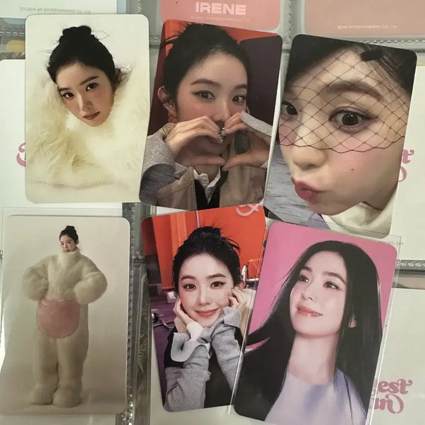 [BUNJANG] Red Velvet Irene Be Natural Random Trading Card Bundle Set / [판매] 레드벨벳 아이린 비게스트팬 랜덤트레이딩 카드 일괄