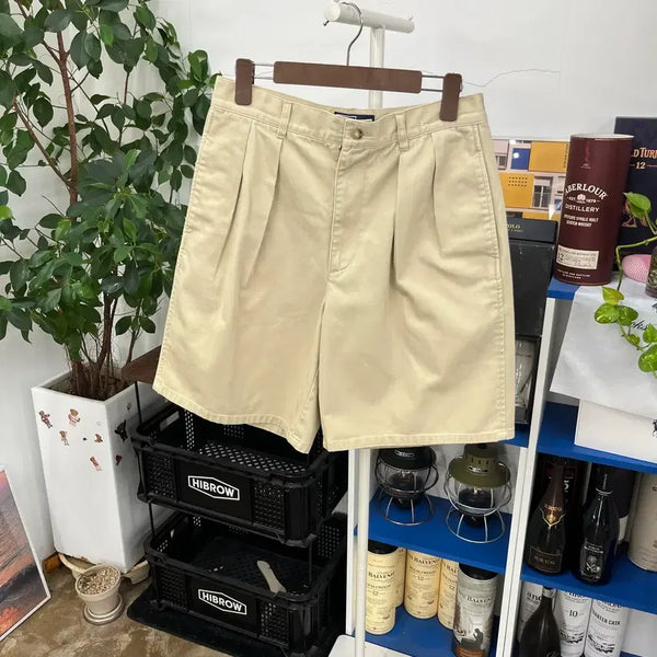[BUNJANG] Polo Ralph Lauren 90's Two Pleats Shorts Size 78-94 / 폴로랄프로렌 90's 투플리츠 쇼츠 78-94