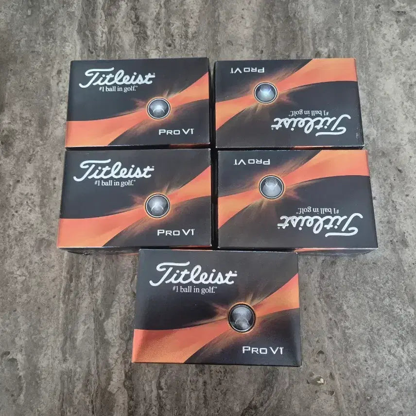 [BUNJANG] Titleist Pro V1 Golf Balls (6-Ball Sleeve, 5 Boxes) / 타이틀리스트 Pro V1 골프공 6구 5박스