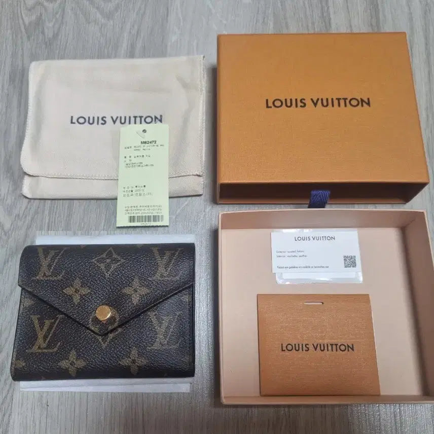 [BUNJANG] Louis Vuitton M62472 Victorine Wallet Monogram Bifold Wallet / 루이비통 M62472 빅토린 월렛 모노그램 반지갑