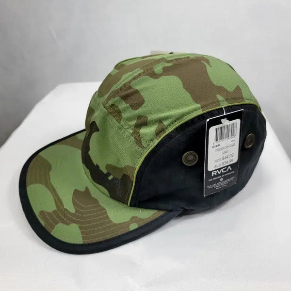 [BUNJANG] RVCA Camo Flat Cap / RVCA 카모 플랫캡