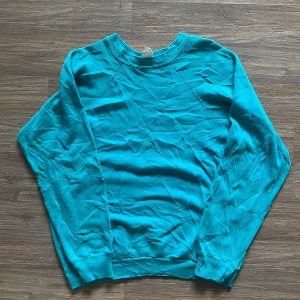 [BUNJANG] Vintage Tooltex Plain Sweatshirt / 빈티지 툴텍스 플레인 스웻
