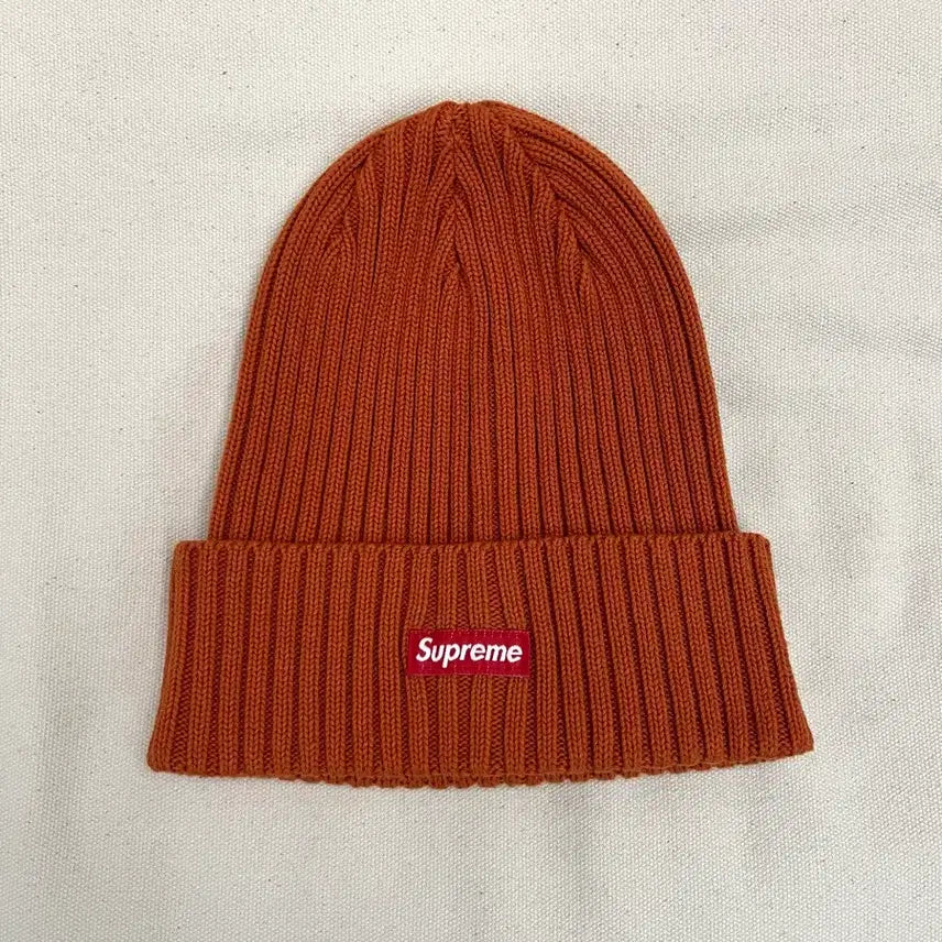 [BUNJANG] Supreme Overdyed Beanie Orange / Supreme 슈프림 오버다이드 비니 오렌지