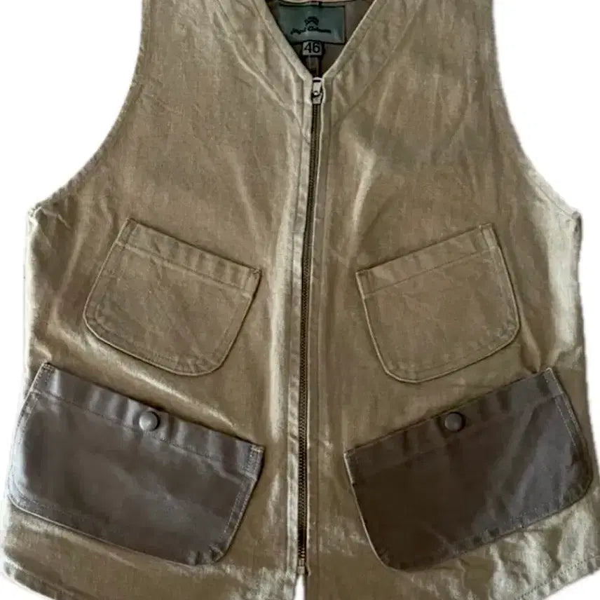 [BUNJANG] Nigel Cabourn Canvas Vest / 나이젤 카본 베스트