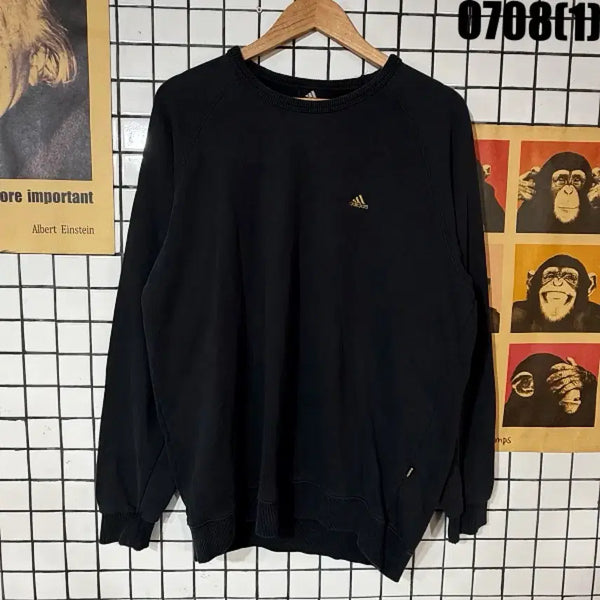[BUNJANG] Adidas Sweatshirt Black Size 105 / 아디다스 맨투맨 블랙 105