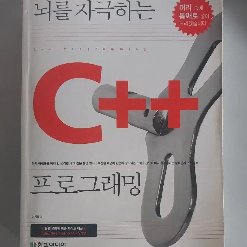 [BUNJANG] Brain Stimulating C++ Programming Book / 서적 뇌를 자극하는 C++ 프로그래밍