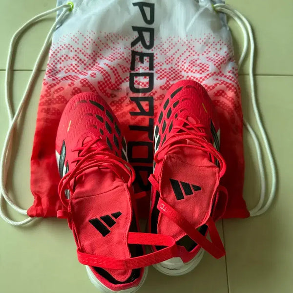 [BUNJANG] Adidas Predator Elite FG Soccer Cleats Red Size 255 / 아디다스 2G/3G 인조잔디용 255축구화