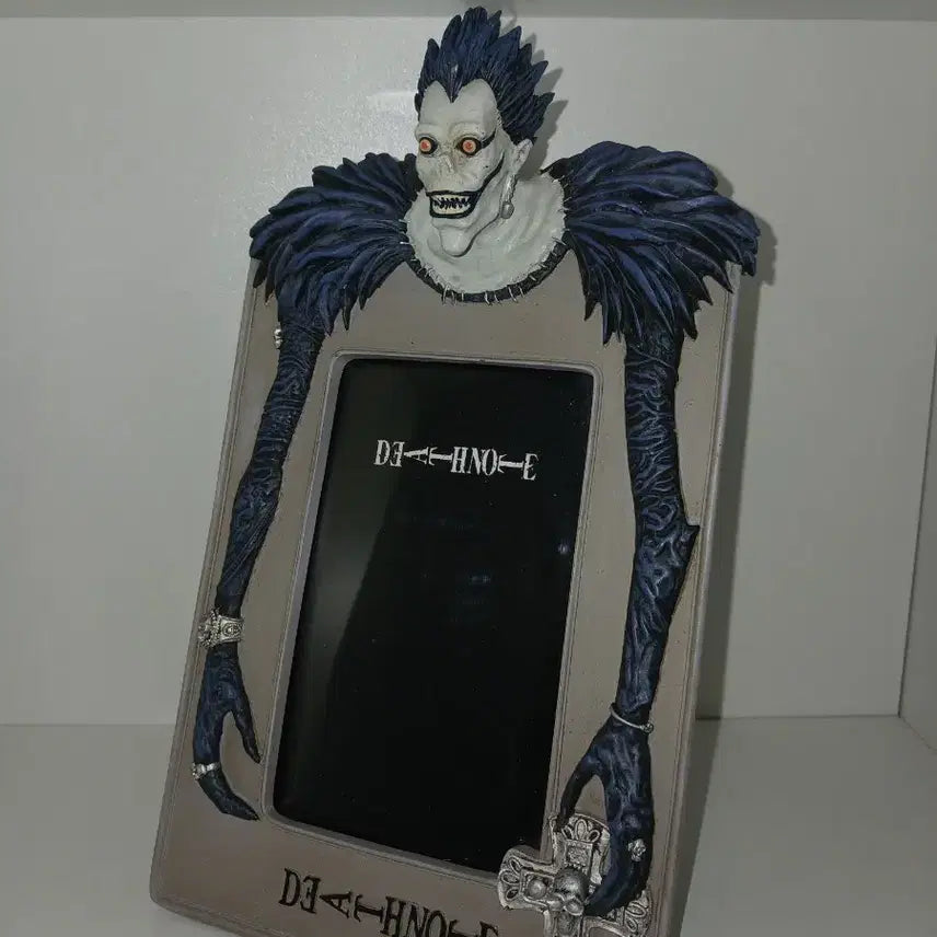 [BUNJANG] Death Note Ryuk Photo Frame Figure / 데스노트 류크 포토프레임 액자 고전 희귀 피규어 준플래닝