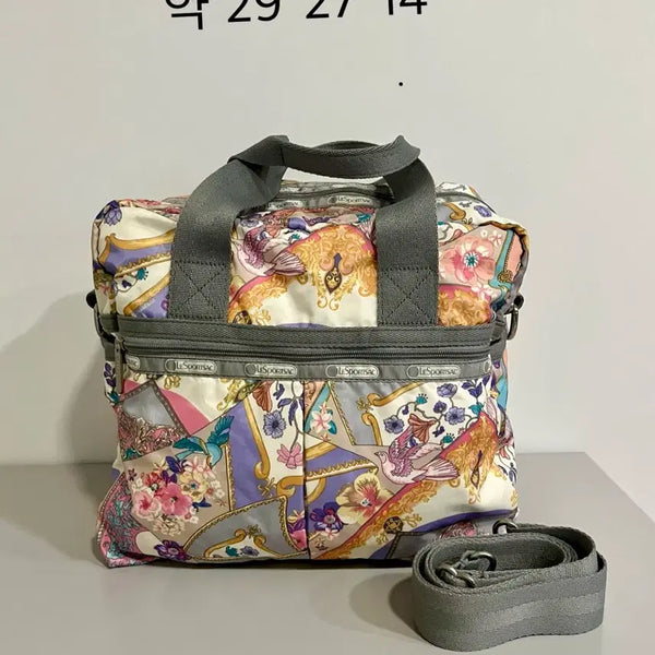 [BUNJANG] LeSportsac Travel Bag Tote Crossbody (Unused) / 레스포삭 레스포색 여행가방 가방 토드백 크로스백(미사용)