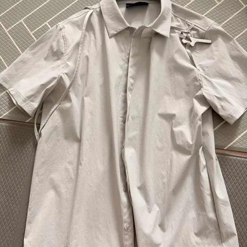 [BUNJANG] Heliot Emil Purulence Technical Shirt / 엘리엇 에밀 Heliot Emil 풀루런스 테크니컬 셔츠 새상품 (택 안뗌)