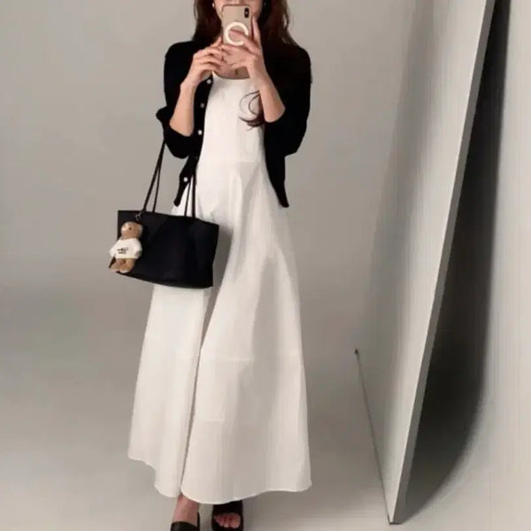 [BUNJANG] MyDear Easy Cotton Flare Pocket Dress / 마이디르 이지 코튼 플레어 포켓 원피스