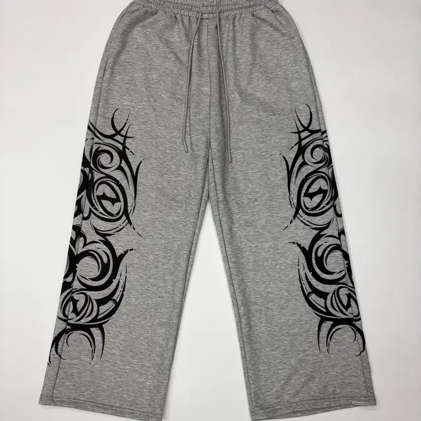 [BUNJANG] M Vintage Baggy Blade Wide Sweatpants / M 빈티지 배기 블레이드 와이드 스웻 팬츠