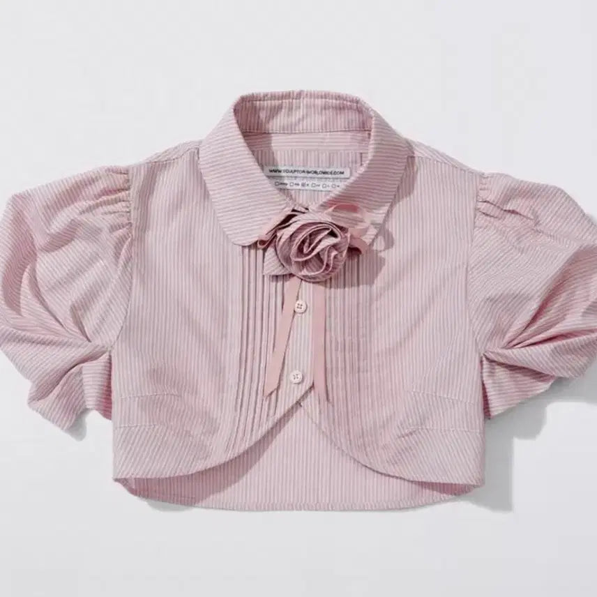 [BUNJANG] Sculptor Rosetta Baby Shirt Pink Stripe / 스컬프터 Rosetta Baby Shirt Pink Stripe