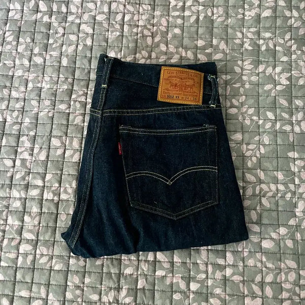 [BUNJANG] Levi's 50154 (54501) Rigid Selvedge Denim Jeans / 리바이스 50154(54501)청바지 실사이즈 31-32