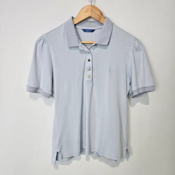 [BUNJANG] Keith Women's Short Sleeve Polo Shirt / 키이스 여성 카라 반팔티