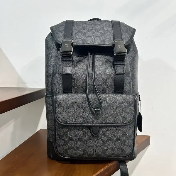 [BUNJANG] Coach Signature Pattern Backpack / 코치 백팩
