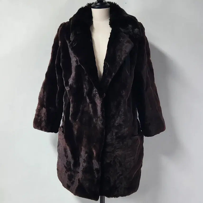 [BUNJANG] GABRIEL PISANI Fur Coat / [이탈리아 명품] GABRIEL PISANI 모피 퍼 코트 66