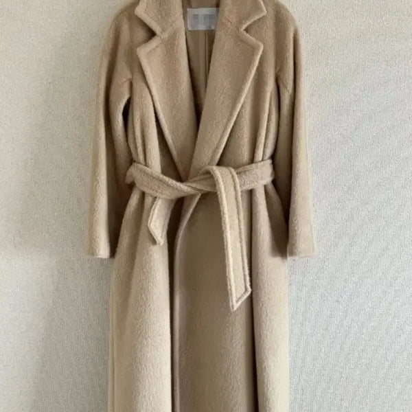 [BUNJANG] Beige Belted Coat / 베이지색 벨트 코트