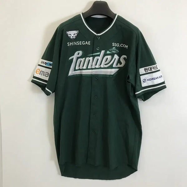 [BUNJANG] SSG Landers Kim Min Player Issued Game-Worn Jersey (Size 110-115) / SSG랜더스 김민 선수지급용 실착 유니폼 [110-115]