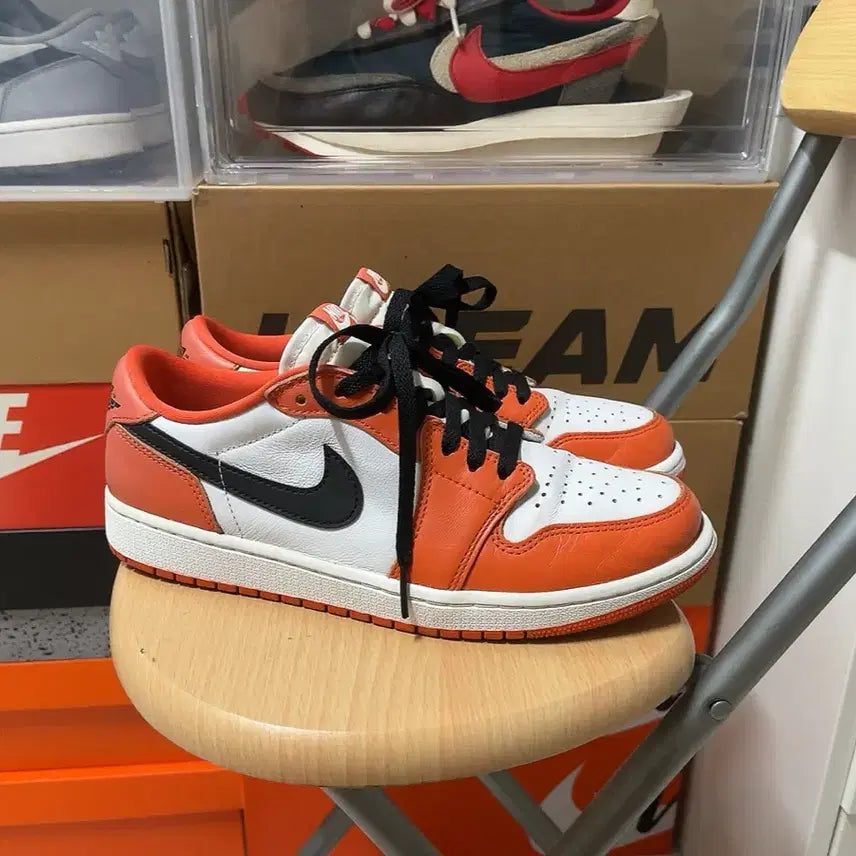 [BUNJANG] Nike Jordan 1 Low OG Starfish Sneakers / 나이키 조던1 로우 OG 스타피쉬