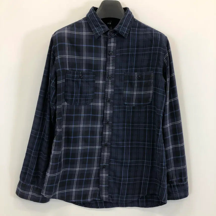 [BUNJANG] Uniqlo Checked Pocket Shirt L / 유니클로 포켓 체크셔츠 L