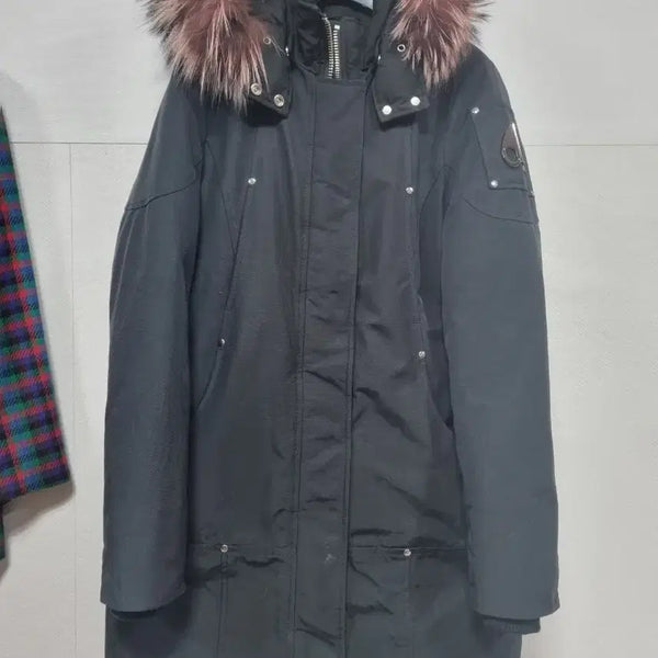 [BUNJANG] Moose Knuckles Stiletto Parka Fur Hood Black / 무스너클 스틸레토 파카 퍼 후드 블랙