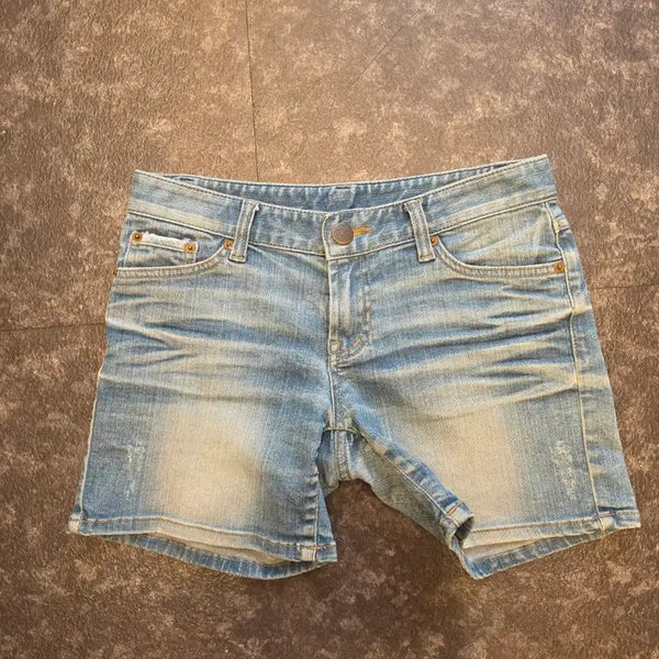 [BUNJANG] Vintage Wheel Women's Denim Shorts / Vintage Wheel 여성 데님 반바지