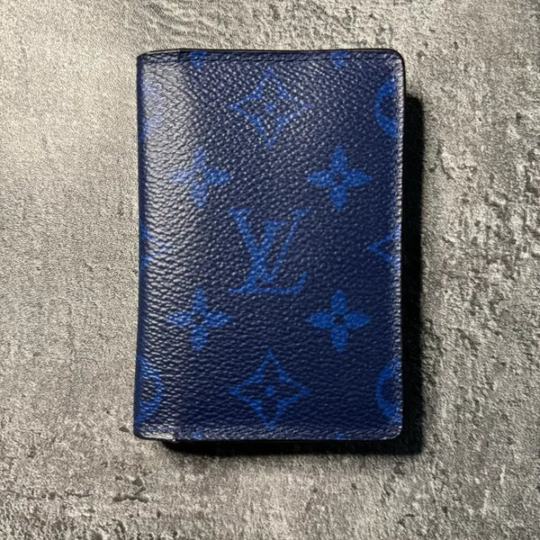 [BUNJANG] Louis Vuitton Cobalt Blue Organizer Wallet / 루이비통 코발트블루 오거나이저 지갑