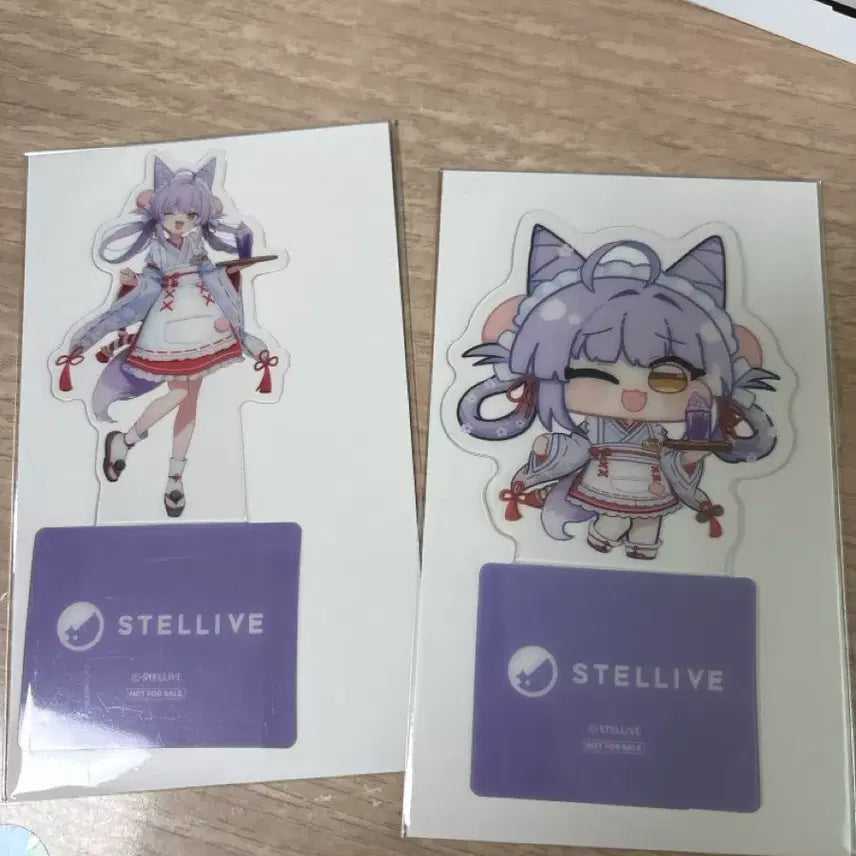 [BUNJANG] Stellive Shibuya Pet Stand (Bundle Set, Sealed) / 미개봉, 일괄) 스텔라이브 콜라보카페 시부키 pet 스탠드