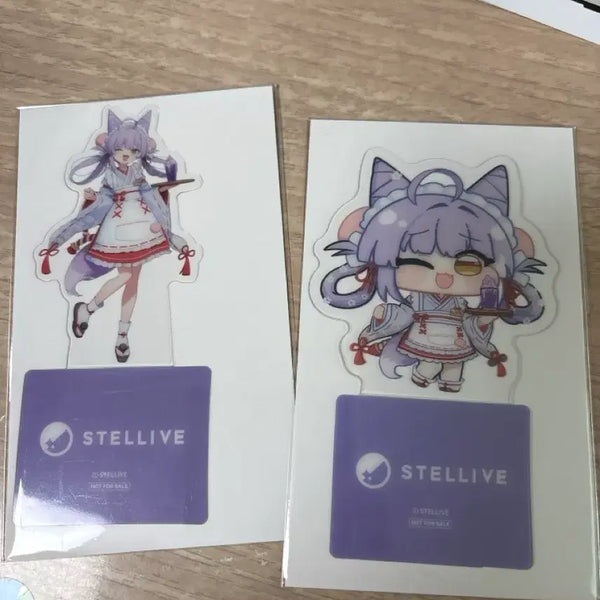 [BUNJANG] Stellive Shibuya Pet Stand (Bundle Set, Sealed) / 미개봉, 일괄) 스텔라이브 콜라보카페 시부키 pet 스탠드