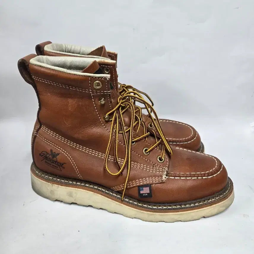 [BUNJANG] Thorogood American Heritage 6-inch Moc Toe Boots 8D / 쏘로굿 아메리칸 헤리티지 6인치 목토 부츠 8D 265mm