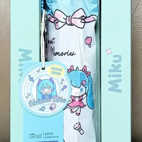 [BUNJANG] Hatsune Miku 3-Section Folding Parasol/Umbrella (Sealed New) / 하츠네 미쿠 양산/우산 겸용(미개봉새상품)