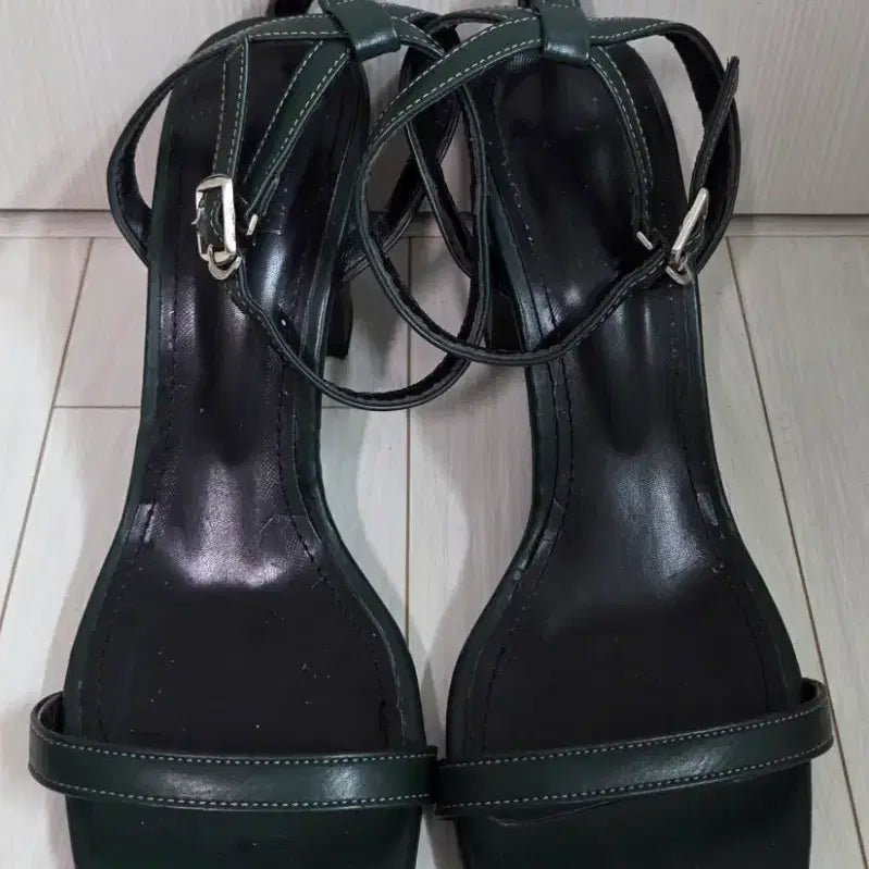 [BUNJANG] Formel Camele Green Strap Sandals (245) / 타임세일!!!  포멜카멜레 그린 스트랩 샌들 245