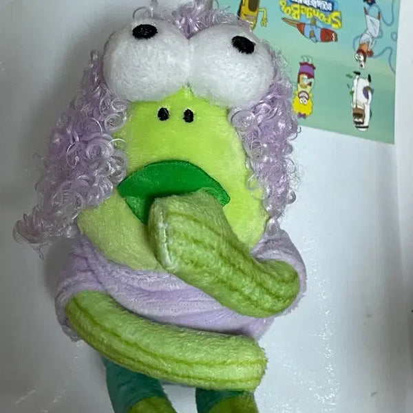 [BUNJANG] SpongeBob SquarePants Bikini Bottom Fish Keychain / 네모바지 스폰지밥 비키니시티 주민 어리버리한 물고기 키링