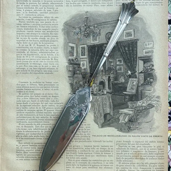 [BUNJANG] Barker Brothers Silverplate Cake Server / 영국 앤틱 Barker Brothers 실버플레이트 케이크 서버